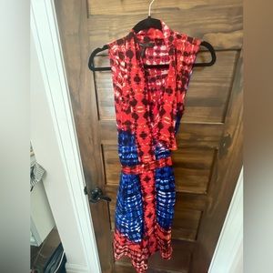 BCBG dress in multi colours